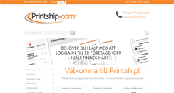 Desktop Screenshot of printship.com
