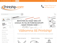 Tablet Screenshot of printship.com